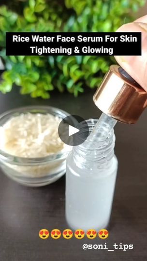 How To Use Rice Water For Skin, Rice Water For Skin, Rice Water For Face, Rice Water Benefits, Water Benefits, Rice Water, Skin Prep, Water Spray, Glass Skin