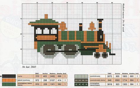 Train - 60x30 stitch size Train Cross Stitch Pattern, Cross Stitch Letter Patterns, Cross Stitch Christmas Stockings, Tiny Cross Stitch, Baby Cross Stitch Patterns, Cross Stitch Letters, Cross Stitch For Kids, Nature Cross Stitch, Mini Cross Stitch