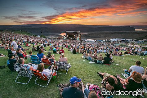 Watershed at The Gorge Amphitheatre. #Music #Country #Watershed #Sunset Watershed Music Festival, The Gorge Amphitheater, Country Festival Outfit, Country Festival, Music Country, Rocker Chick, Country Music Festival, The Gorge, Concert Venue