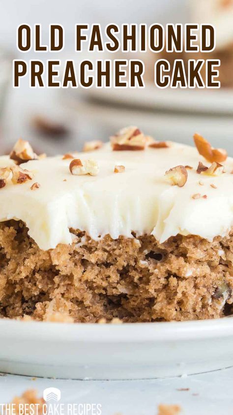 Boxed Spice Cake Recipes Ideas, Spice Cake Mix Recipes, Preacher Cake, The Best Cake Recipes, Boxed Cake Mixes Recipes, Southern Cake, The Preacher, Spice Cake Recipes, Southern Mom