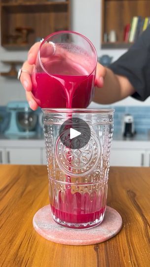 4.5K views · 45 reactions | Summer in a glass ✨🥭🥥🍎 This Starbucks inspired summer drink is perfect for a hot summer day! 

Here’s how you can make this drink at home ☺️

Ingredients: 
Dragon Fruit -1/2 no
Apple Juice -1/4th Cup
Mango Juice - 1/4th Cup
Honey - to Taste
Coconut Milk - to Top
Ice Cubes - to Top

Process :
* Start be blending the dragon fruit along with apple & mango juice - strain the pulp
* Add in honey to taste & mix it in 
* Pour the fruit juice to a glass, top it up with pink ice cubes & coconut milk
* Stir, sip & Enjoy 💗 

Great content by IG salonikukreja

#summerdrink #starbucks #starbucksdrink #beverages #summerbeverages #dragonfruit | smoothieweightloss.guide | smoothieweightloss.guide · Original audio Pink Ice Cubes, Drink At Home, Mango Juice, Summer Drink, Starbucks Drinks, Apple Juice, Ice Cubes, The Fruit, Fruit Juice