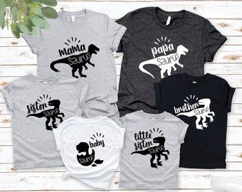 Dinosaur Family, Dino Shirt, Big Brother Shirt, Funny Mom Shirt, Dinosaur Shirt, Brother Shirts, Funny Family, Family Tees, Funny Mom Shirts