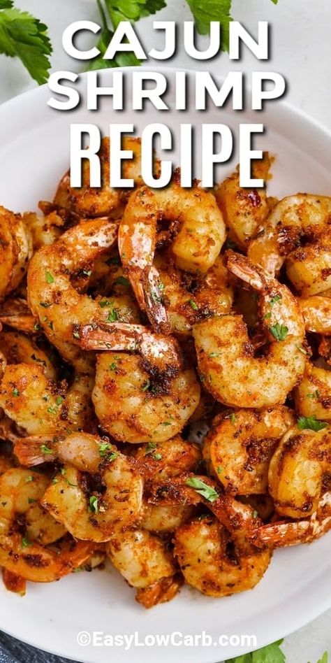 Rice With Potatoes, Easy Cajun Shrimp, Cajun Shrimp Recipe, Cajun Shrimp And Rice, Cajun Spices, Creamy Cajun Shrimp Pasta, Cajun Rice, Cajun Shrimp Recipes, Easy Cajun