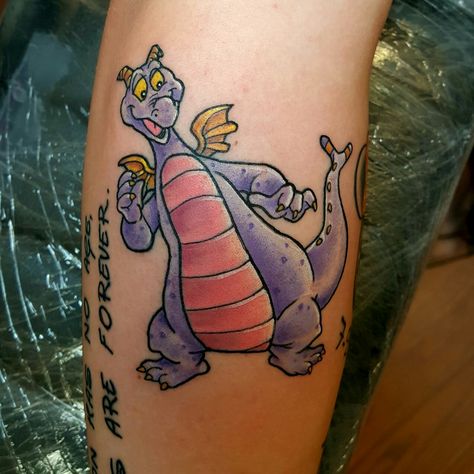 Tattoo. Figment. Figment Tattoo, Disney Figment, Figment Disney, Tattoo Disney, Time Tattoos, Disney Tattoos, Disney Quotes, Skin Art, Piercing Tattoo