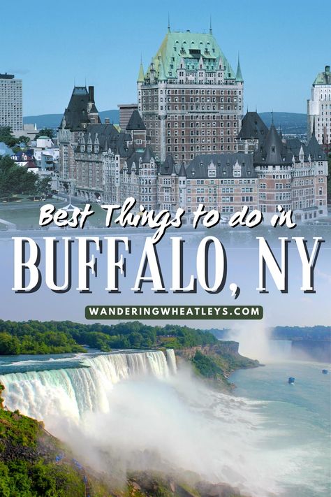 The 15 Best Things to Do in Buffalo, NY Buffalo New York Things To Do In, New York Places To Visit, Buffalo Food, New York Places, Travel New York, York Things To Do, Niagara Falls State Park, Buffalo City, Ny Trip