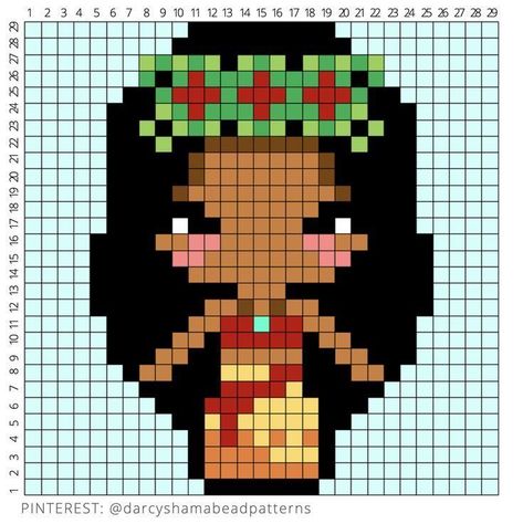 Art Pixel, Graph Paper Drawings, Easy Pixel Art, Pixel Art Grid, Graph Paper Art, Graph Paper, Moana, Pixel Art, Paper Art