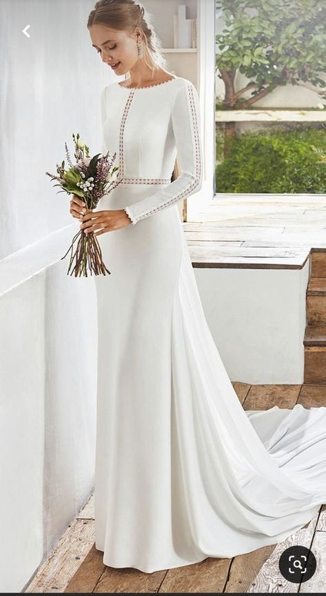 Simple Wedding Dresses With Sleeves, Anthropologie Wedding Dress, Simple Wedding Dress With Sleeves, Bohemian Princess, Wider Hips, Simple Wedding Dresses, Bridal Design, Wedding Dress Guide, White Wedding Dress