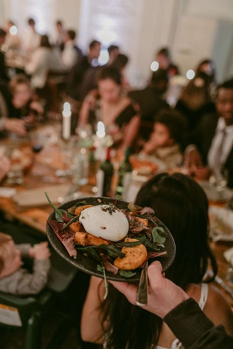 100 Barrington wedding - delicious burrata starters! The Wedding Arrangers provided all catering, bar, production, staffing, entertainers and full management 100 Barrington, Real Weddings, Table Settings, The 100, Weddings, Table Decorations, Bar