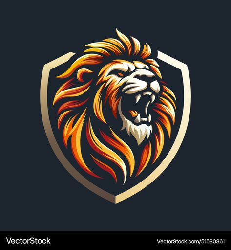 Roaring Lion Logo, Lion Logo Png, Shield Vector, Shape Vector, Roaring Lion, Lion Logo, Lion Head, Transparent Png, Png Images