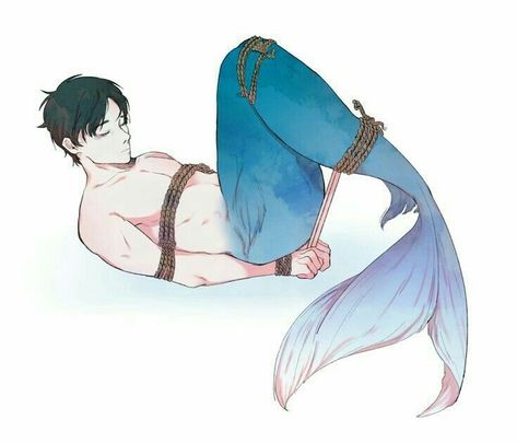 Anime Merman, Mermaid Boy, Anime Mermaid, Mermaid Drawings, Mermaids And Mermen, Mythical Creatures Art, Young Justice, Mermaid Art, 판타지 아트