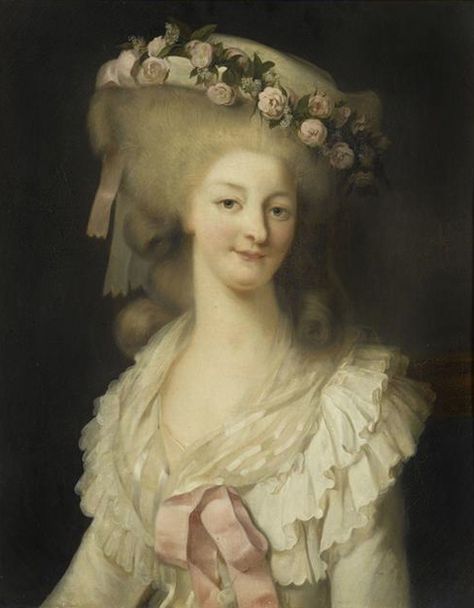 1780-1785 Marie Therese de Savoie, Princesse de Lamballe by Edouard Louis Rioult (Versailles) Antique Paintings, French Royalty, French History, 18th Century Fashion, Pose References, French Revolution, Grand Palais, Louis Xvi, Marie Antoinette