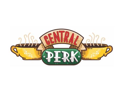 Friends !! Central Perk !! Central Park Friends, Central Perk Logo, Friends Logo, Friends Scenes, Friends Cake, Friend Logo, Friends Tv Series, Friends Central Perk, Alphabet Blocks