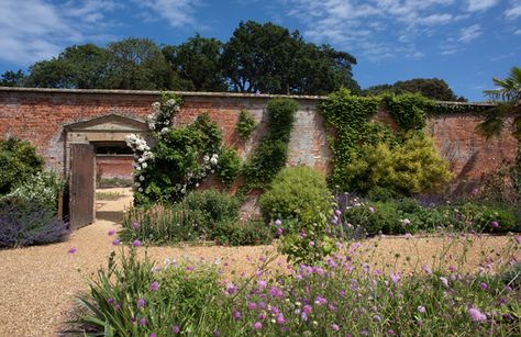 Walled Kitchen Garden, Holkham Hall, British Gardens, Wall Gardens, Stunning Gardens, Victorian Greenhouses, Walled Gardens, Hoop House, Lost Gardens Of Heligan