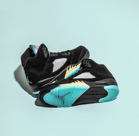 Air Jordan 5 Retro "Aqua" now available online New Sneaker Releases, Air Jordan 5 Retro, Air Jordan 5, Sneaker Release, Jordan 5, New Sneakers, Air Jordans, Nike, Sneakers