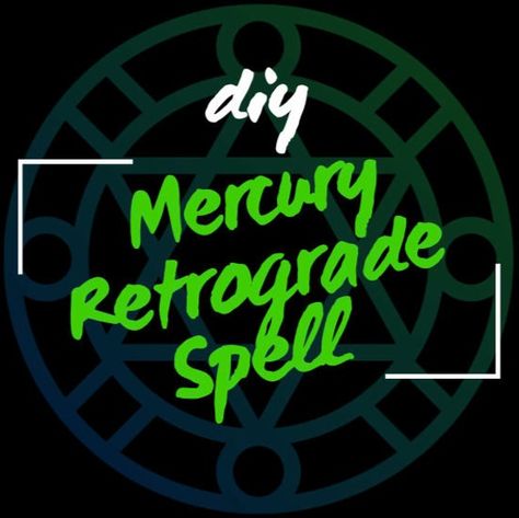 Wiccan magic spell for mercury retrograde astrology and communication issues. Shut Up Spell, Emergency Money, Money Spell, Sigil Magic, Diy Money, Quick Cash, Money Spells, Protection Spells, Mercury Retrograde