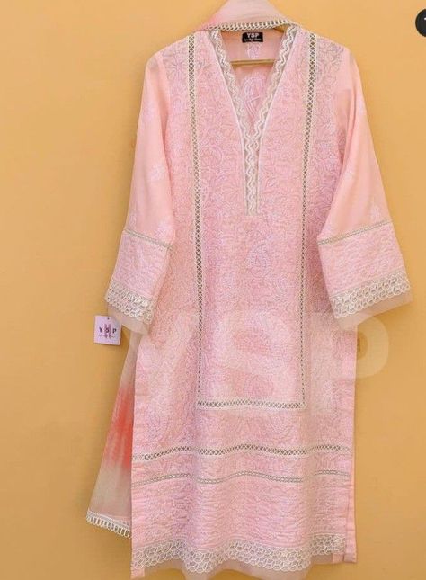 Summer fashion dress ideas for girls, Pakistani lace fashion in summer, Pakistani designer dress for girls. summer fashion trends in Pakistan. Kurta Designs Women With Lace, Center Lace Kurti Design, Pakistani Designer Dress, Girls Summer Fashion, Dress Design Pakistani, Beads Tassels, Lace Suit, Girls Clothes Patterns, Girls Dresses Sewing