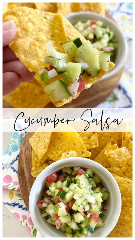 Cucumber Salsa With Rotel, Cucumber Zucchini Recipes, Cucumber Salsa Recipe Rotel, Cucumber Salsa Recipe Rotel Ranch, Cucumber Salsa With Ranch Packet, Cucumber Salsa Rotel, Canned Cucumber Salsa Recipe, Cucumber Recipes Appetizers, Cucumber Salsa Canning Recipe