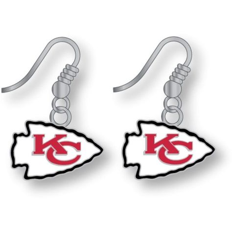 Aminco Kansas City Chiefs Logo Drop Earrings ($6.99) ❤ liked on Polyvore featuring jewelry, earrings, team color, tri color earrings, colorful jewelry, multi color jewelry, colorful earrings and multicolor earrings Carolina Panthers Logo, Kansas City Chiefs Logo, Chiefs Logo, Feminine Earrings, Nfl Carolina Panthers, Multicolor Jewelry, Nfl Kansas City Chiefs, Dangler Earrings, Multicolor Earrings