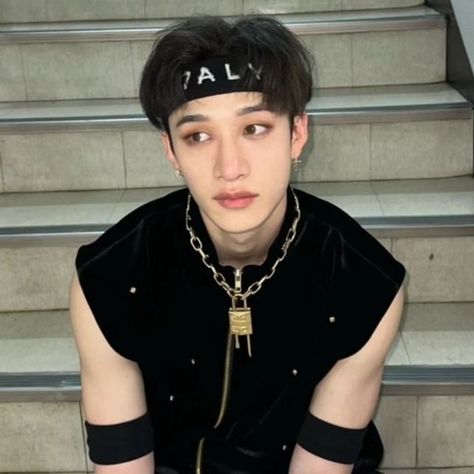 Bang Chan, Stray Kids, On Instagram, Black, Instagram