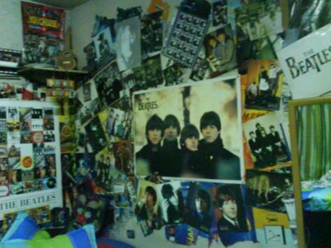 Beatles {our old bedroom wall} Beatles Room, Beatles Decor, Old Bedroom, Life Core, Undying Love, Future Life, Bedroom Wall, The Beatles, Photo Wall