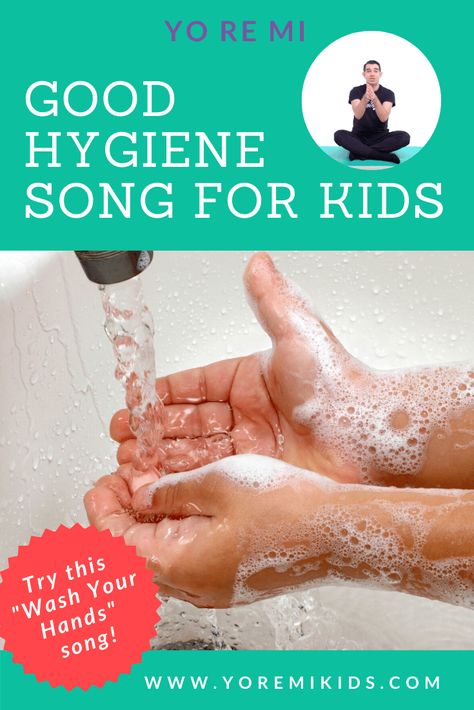 Protect against germs, viruses, and other ailments with good hand washing and hygiene habits. This song is a fun way to teach children about good hygiene! #childrensmusic #wellness #hygiene #handwashing #kidssongs #kidsmusic #yoremi #youtube Hand Washing Song, Kids Hygiene, Picture Clues, Halloween Worksheets, Peace Love Happiness, Kids Music, Mindfulness For Kids, Health Lessons, Tot School