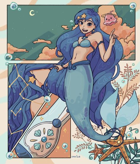 Pearl Mermaid, Mermaid Melody Pichi Pichi Pitch, Anime Mermaid, Mermaid Outfit, Mermaids And Mermen, Vintage Mermaid, Mermaid Princess, Mermaid Art, A Mermaid