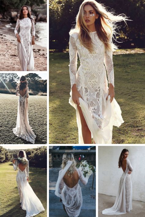 19 Grace Loves Lace Wedding dresses for 2021 ~ KISS THE BRIDE MAGAZINE Grace Loves Lace Long Sleeve, Grace Loves Lace Wedding Dress Grace Loves Lace, Whimsical Elopement Dress, Grace Loves Lace Wedding Dress Inca, Lace Bride Dress, Inca Dress Grace Loves Lace, Inca Grace Loves Lace, Grace Loves Lace Inca, Long Sleeve Lace Wedding Dress Boho