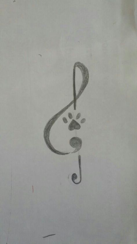 Semicolon Tattoo Animal, Paw Print Music Note Tattoo, Dog Paw Semicolon, Semi Colon Music Note Tattoo, Semi-colon Tattoo Dog, Music And Semicolon Tattoo, Cat Music Tattoo, Music Note Semi-colon Tattoo, Music Semicolon Tattoo