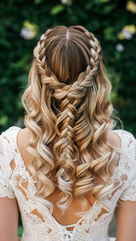 How to do cute summer hairstyles in 2024? - Fashion Tips Tricks Hairstyles For Prom 2024, Prom Hair Styles 2024, Homecoming Hair Inspo 2024, Homecoming Hair 2024, Prom Hairstyles For Long Hair 2024, Cute Hoco Hair, Cowgirl Hair Styles, Cowgirl Hair, Hoco Hairstyles