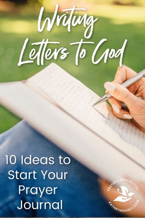 Writing letters to God is a great way to get started prayer journaling. Get started with these 10 simple prayer journal ideas to grow in faith and connect with God in fresh ways. || Kathryn Shirey #journal #journalprompts #spiritualgrowth God Journal Ideas, Prayer Journal Ideas, Devotional Ideas, Prayer Journal Prompts, Digital Bujo, Connect Group, Time Journal, Prayer Prompts, Letters To God