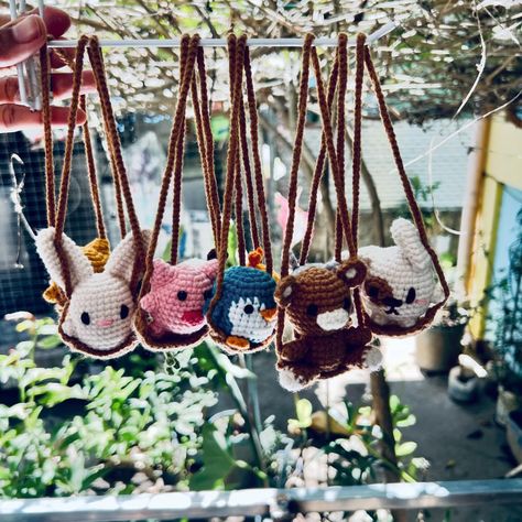 Animals on A Swing! Comment your favourite below 👇❤️ Crochet Projects, Amigurumi, Book Cover, Crochet, Animals, On Instagram, Quick Saves, Instagram