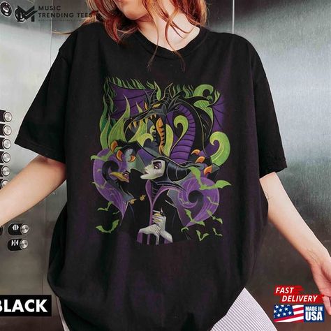 Retro Comfort Colors Maleficent Shirt Halloween Villains T-Shirt Witch Sweatshirt Classic Check more at https://musictrendingtees.com/product/retro-comfort-colors-maleficent-shirt-halloween-villains-t-shirt-witch-sweatshirt-classic/ Maleficent Shirt, Halloween Villains, Halloween Villain, Halloween Travel, Witch Sweatshirt, Disney Halloween, Maleficent, Comfort Colors, Cool Shirts