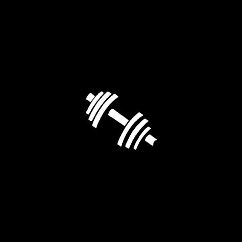 Gym Black Aesthetic, Gym Logo Aesthetic, Fitness Icon Black, Black Fitness Icon, Gym Highlight Cover Instagram, Gym Dark Aesthetic, Gym Instagram Story, Gym Icons, Logo Academia