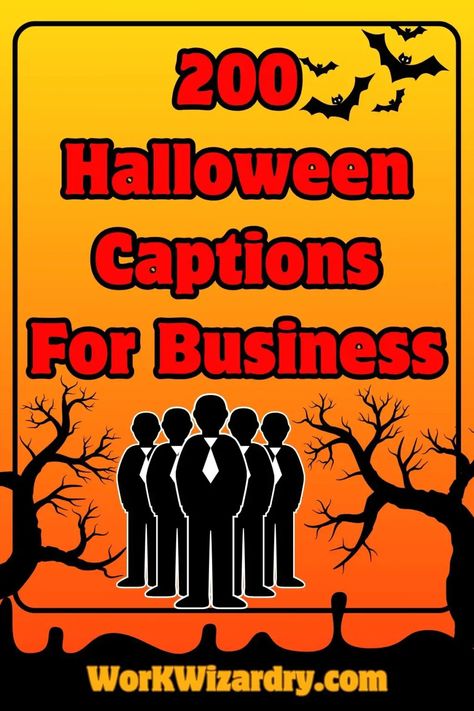 200 Catchy Halloween Captions For Business [2023] 6 Halloween Funnies Humor, Hair Captions, Halloween Captions, Marketing Humor, Halloween Puns, Halloween Phrases, Marketing Slogans, Halloween Quotes Funny, Business Guide