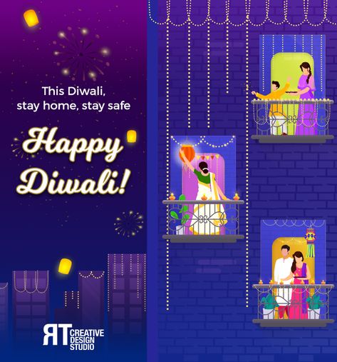 This Diwali, keep your mobile away and enjoy togetherness with family! Wishing you all a very Happy Diwali. #Diwali #DiwaliDecorations #Festival #Love #DiwaliDecor #HappyDiwali #Diwali2020 #DiwaliVibes #Deepavali #Diya #Celebration #IndianFestival #StayHome #StaySafe #SafeDiwali Happy Diwali Illustration Art, Diwali Ads Creative, Diwali Cartoon, Diwali Creative Ads, Diwali Creatives, Diwali Campaign, Dhanteras Creative, Diwali Creative, New Year Creative