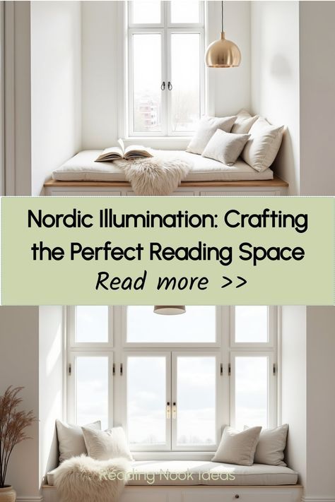 Bright, airy reading corner with natural lighting Reading Nook Chair, Reading Space, Relaxing Reading, Nook Ideas, Design A Space, Task Lamps, Reading Corner, Cozy Reading Nook, Cozy Reading