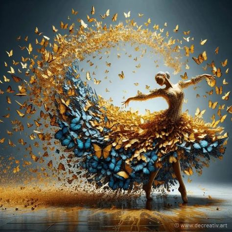 Dancers Art, Creation Photo, Wallpaper Earth, Lovely Flowers Wallpaper, Spiritual Artwork, Butterfly Effect, Nature Art Painting, Ballet Dancer, Dance Art