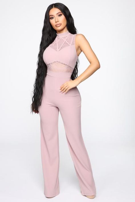 Nova Fashion, Fashion Nova Jumpsuit, Bandage Jumpsuits, Dusty Lavender, Cabin Art, Baby Closet, Lace Jumpsuit, Fashion Fail, Fashion Nova Pants