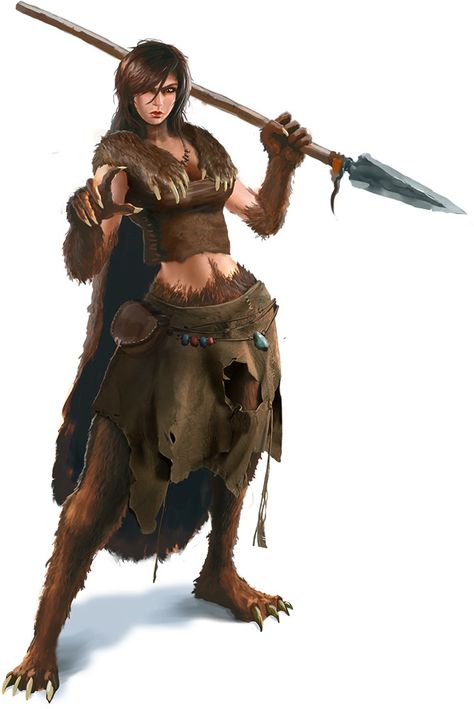 Werebear Female, Heroic Fantasy, Female Character Concept, Fantasy Races, Dungeons And Dragons Characters, Fantasy Rpg, Dnd Characters, Character Portraits, Fantasy Creatures