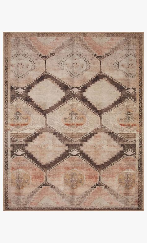 WYN-08 GRAPHITE / BLUSH | Loloi Rugs Blush Rug, Alexander Home, Carpet Texture, Loloi Rugs, Moroccan Area Rug, Rug Direct, Bohemian Area Rugs, Old Soul, Brown Area Rugs