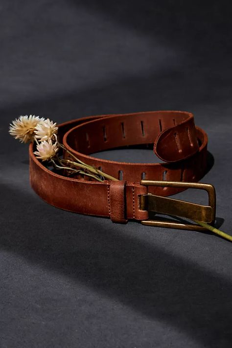 We The Free Jona Belt | Free People Brown Leather Belts, Embellished Belts, Vegan Belts, Belts Vintage, Womens Belt, Embellished Belt, Blue Belt, Brown Leather Belt, Brown Belt