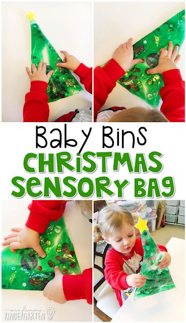 Baby Christmas Activities, December Lesson Plans, Baby Christmas Crafts, Christmas Sensory, December Lessons, Homeschooling Preschool, Christmas To Do List, December Activities, Sensory Bag