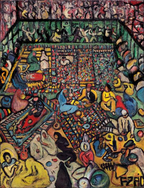 Zeid: Third-class Passengers (custom print) Istanbul Museum, Turkish Painting, 20th Century Paintings, Velvet Sofa Living Room, Tate Modern London, Appropriation Art, Women Painters, Amman Jordan, Contemporary Art Painting