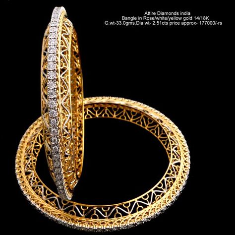 Diamond Bengals, Diamond Bangles Indian, Indian Designs, Diamond Bangles, Diamond Bracelet Design, Bangles Design, Bangles Indian, Diamond Bangles Bracelet, Bangles Jewelry Designs