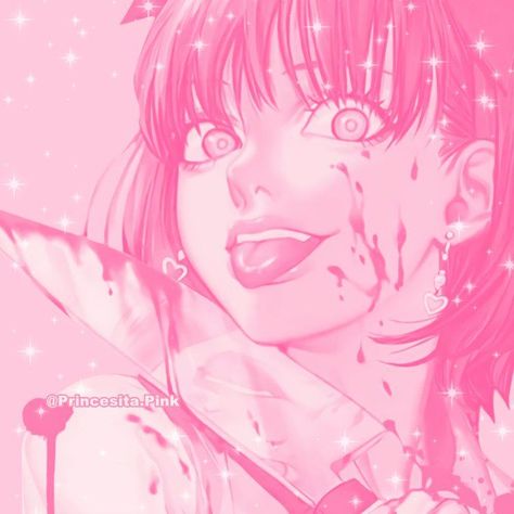 Pink Yandere, Yandere Girl, Page Decoration, Sailor Moon Wallpaper, Anime Pixel Art, Digital Art Anime, Anime Character Drawing, Anime Best Friends, Creepy Cute