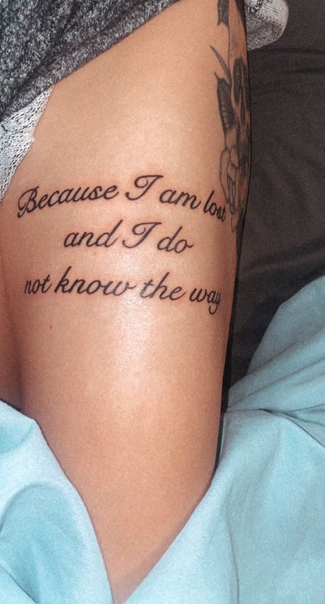 TOG Series Quote “Fireheart why do you cry? Because I am lost and I do not know the way.” Fireheart Tog Tattoo, Fireheart Tog, Thigh Quote Tattoo, Tog Tattoo, Thigh Tattoo Quotes, Tog Series, Quote Tattoo, Book Worms, Tattoo Quotes