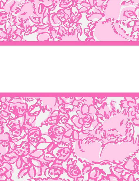 Preppy Goes Back to School with Lilly, for the Third Time!  Lilly Pulitzer Binder Covers 2015 http://thepreppyballerina.blogspot.com/2015/08/preppy-goes-back-to-school-with-lilly.html Printables For School, Lilly Pulitzer Diy, Preppy Binder, Preppy Binder Covers, Binder Covers Free, Cute Binder Covers, School Binder Covers, Binder Cover Templates, Popular Prints