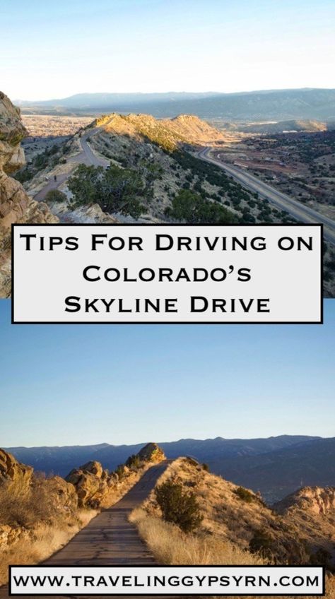 Top Tips For Driving Colorado’s Skyline Drive! – Traveling GypsyRN Skyline Drive Colorado, Face Slap, Colorado Places To Visit, Canon City Colorado, Tips For Driving, Airstream Living, Motorcycle Rides, Vacation Wishes, Road Trip To Colorado