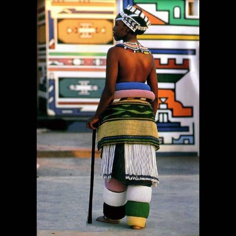 Ndebele Bride, Ndebele Traditional Attire, Bridal Attire, Bridal Outfit, African People, African Traditional Dresses, African Girl, African Pattern, Traditional Attire