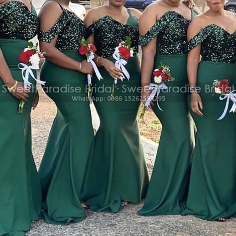 Braidsmaid Dress, Sequins Bridesmaid Dresses, Bridesmaid Dresses Mermaid, Plus Size Party Dress, Emerald Green Bridesmaid Dresses, Latest Bridesmaid Dresses, Mermaid Long Bridesmaid Dresses, African Bridesmaid Dresses, Cheap Bridesmaid Dresses Online